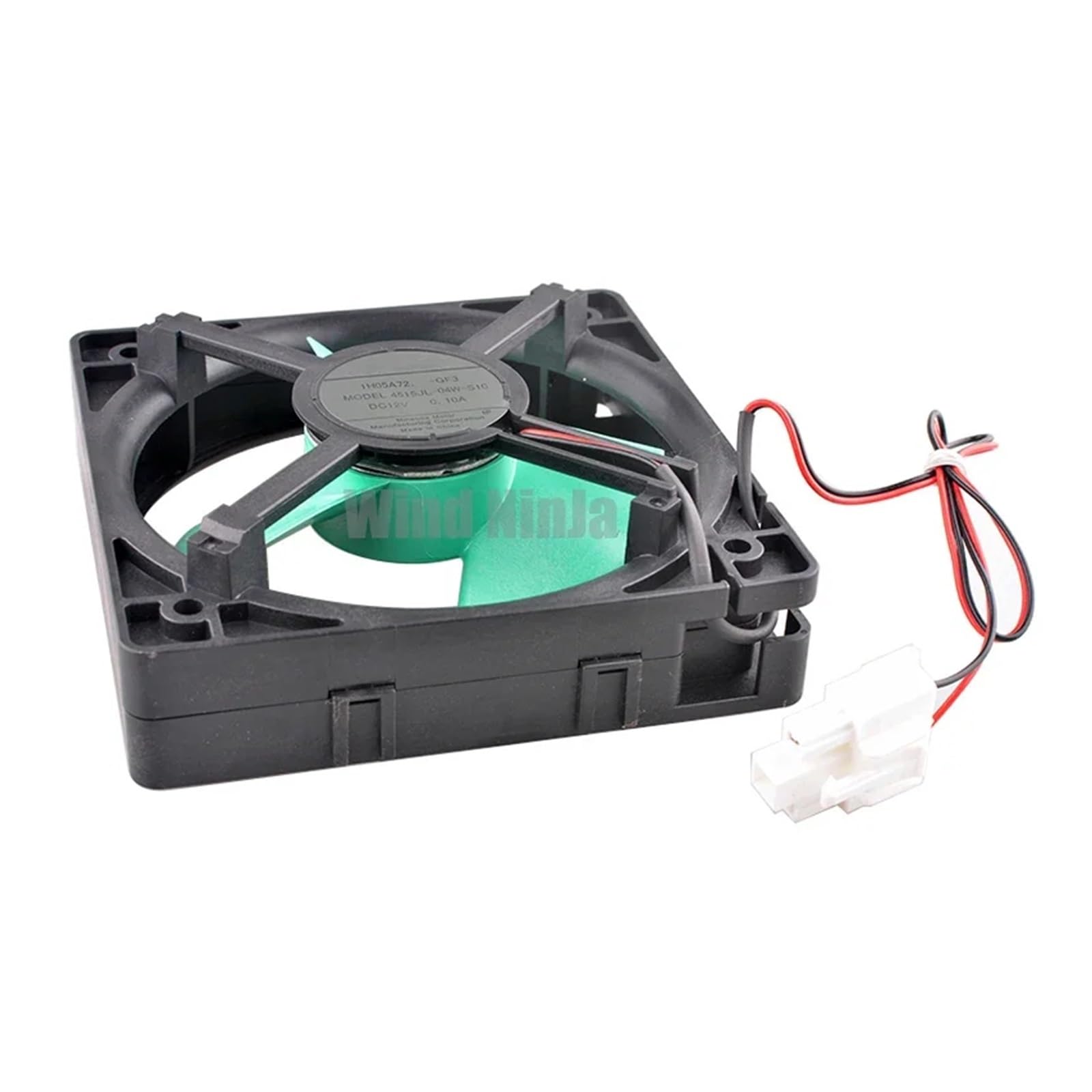 eufeifeiegds 4515JL-04W-S10 GF3 Ventilador de 11,3 cm y 113 mm, 12 V CC, 0,10 A, for motor de refrigerador wefeiegds