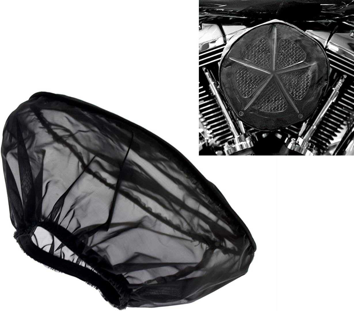 YHMTIVTU Rain Sock for Air Filter Compatible with Harley Sportster 883