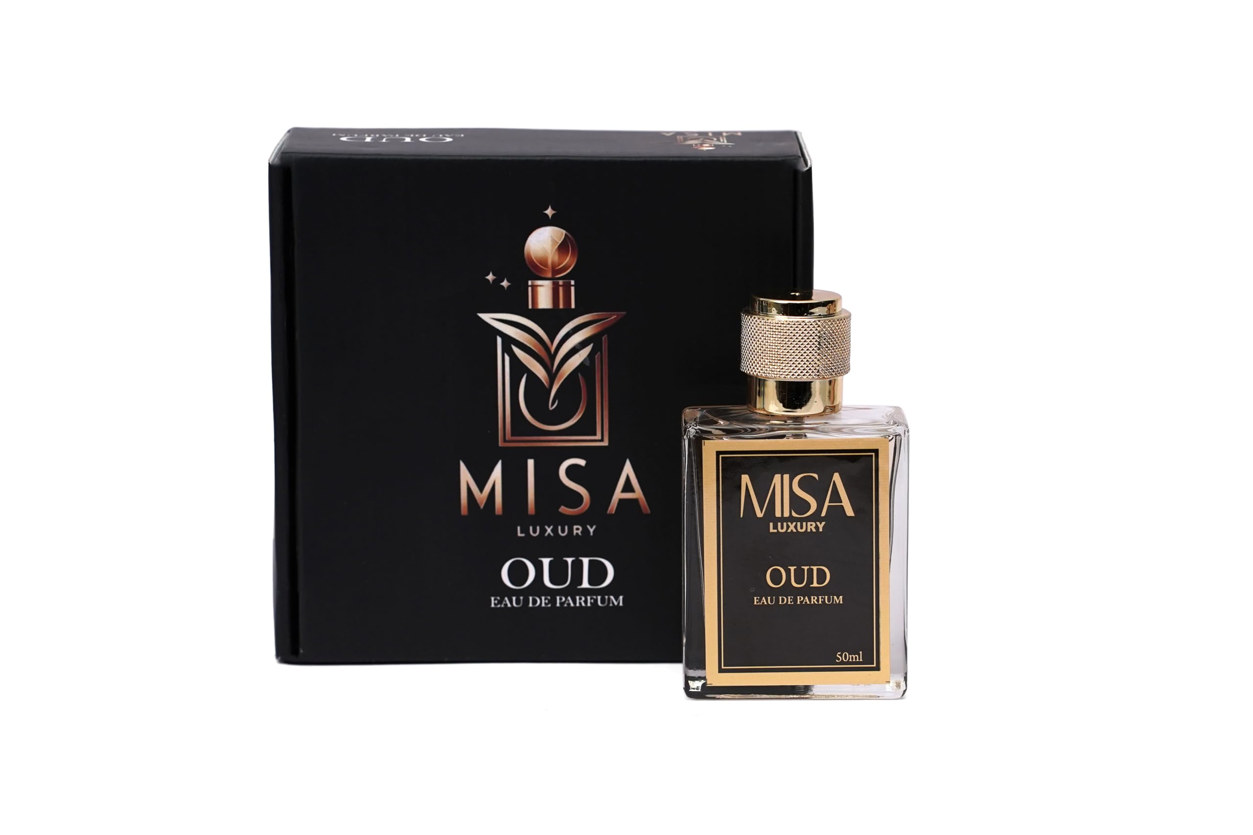 Oud Eau de Parfum (50ml) – Premium Long-Lasting Fragrance | Rich, Woody Oud Scent for Men & Women | Elegant Glass Bottle Perfume Special Occasions-image-1
