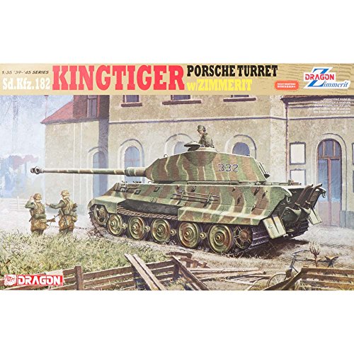 Dragon Models USA 6302 King Tiger Porsche 1:35