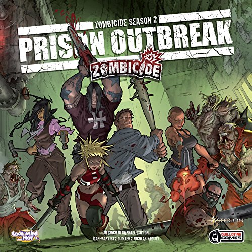 Asterion 8432 - Zombicide Prisión Outbreak, edición Italiana