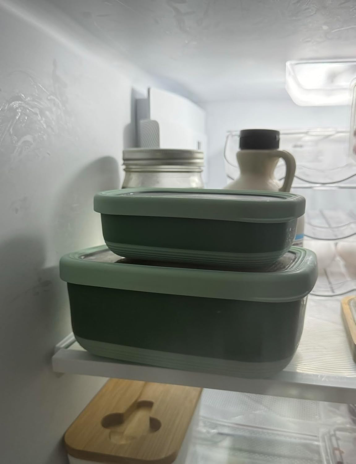 3 Pack Stainless Steel Food Containers with Silicon Lid & Non-Slip Exterior, LeakProof, Airtight Rectangular Portion Control Storage Lunch Box, Togo Lunch Containers for Adults - Green - Image 5