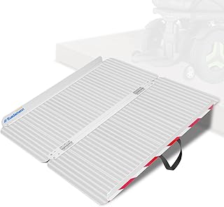 Ruedamann 3FT x 33.5" Extra Wider Electric Scooter Ramp for Wheelchair for Home, Lightweight