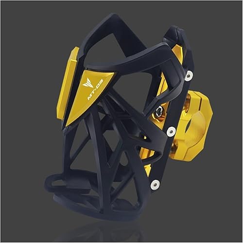 Miniatura 1 de Z for Yamaha MT-07 MT-09 MT-03 Mt07 Mt0903 Motorcycle Beverage Water Bottle Cage Drink Cup Holder Sdand MT07 09 03 X (Color  Gold MT-03)