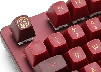 Amazon | DROP Marvel アイアンマン カスタム MT3 キーキャップセット