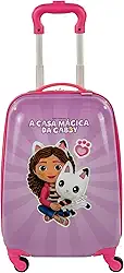 Mala de Viagem Pequena com Rodas 360 Gabby - Colorido - Sestini