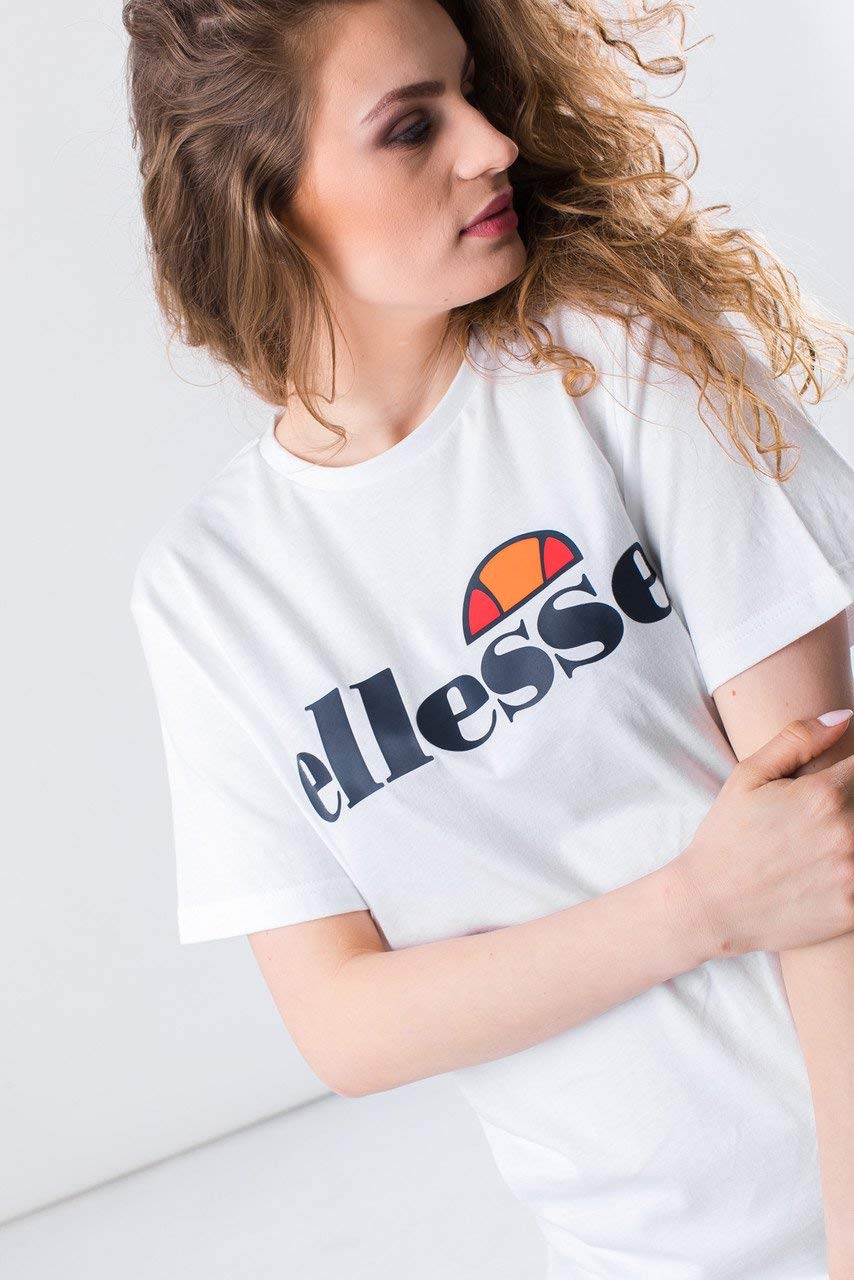 ellesse Women's Albany T-Shirt, White, 12 (M)