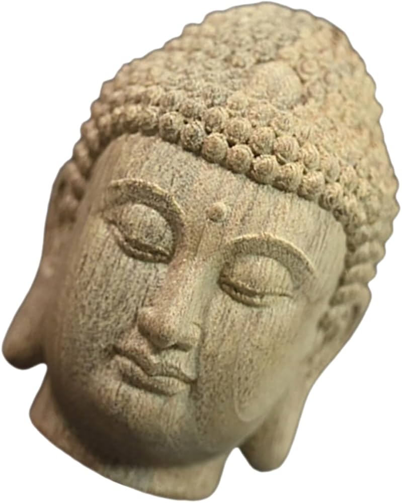 仏教美術　洛宝銘　平安鎌倉仏頭写し置物　樹脂製　仏像 Amazon.co.jp: Cabilock 仏頭飾り 仏頭置物 宗教上の人物 仏像