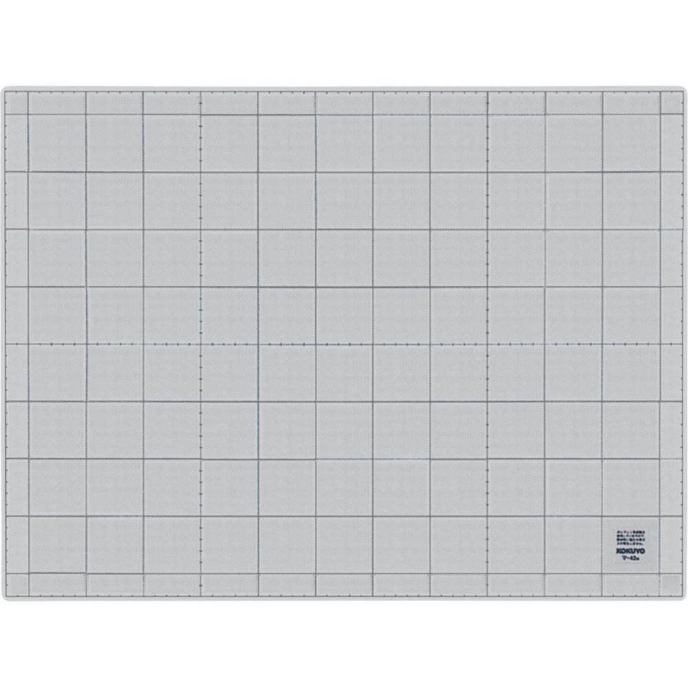 Tappetino di taglio ma-43 m entrambi i lati 3 mm di spessore 600 x 450 mm grigio (Japan Import)