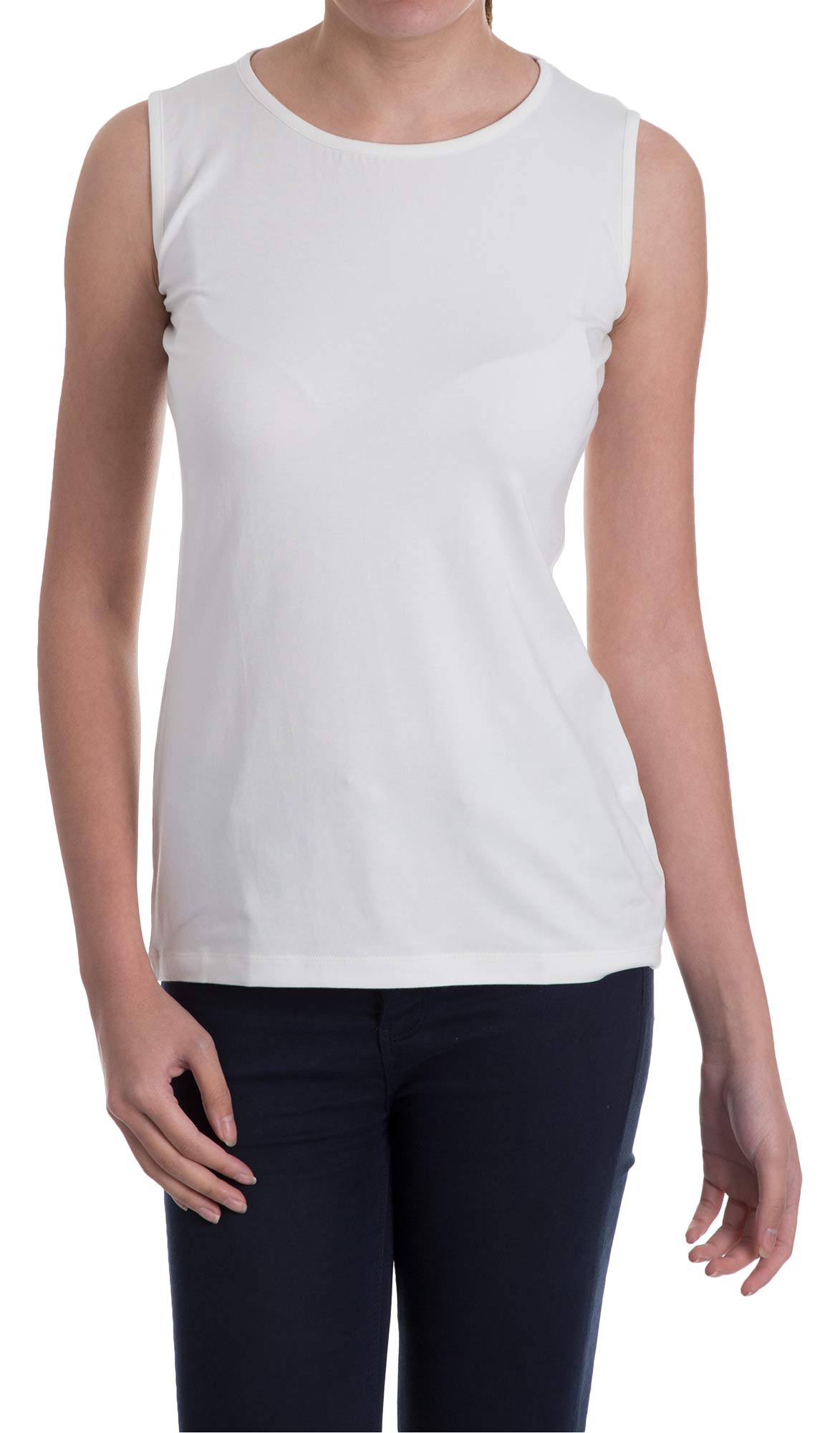 Bella Donna Round Neck Tank Top For Women