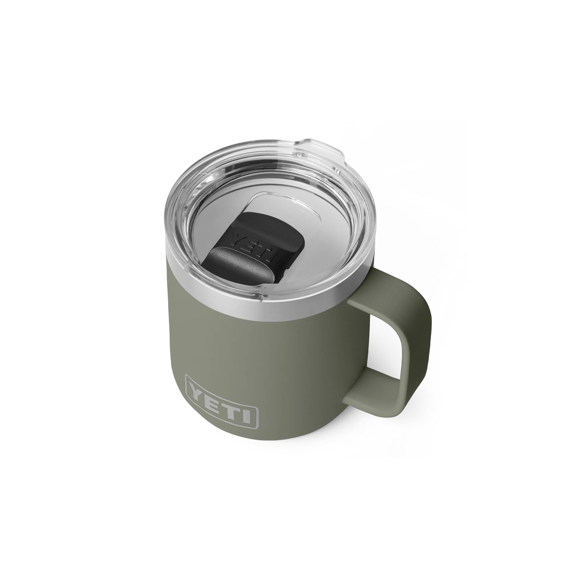YETI Rambler 10 oz (295 ml) Stackable Coffee Mug, Pampa Green