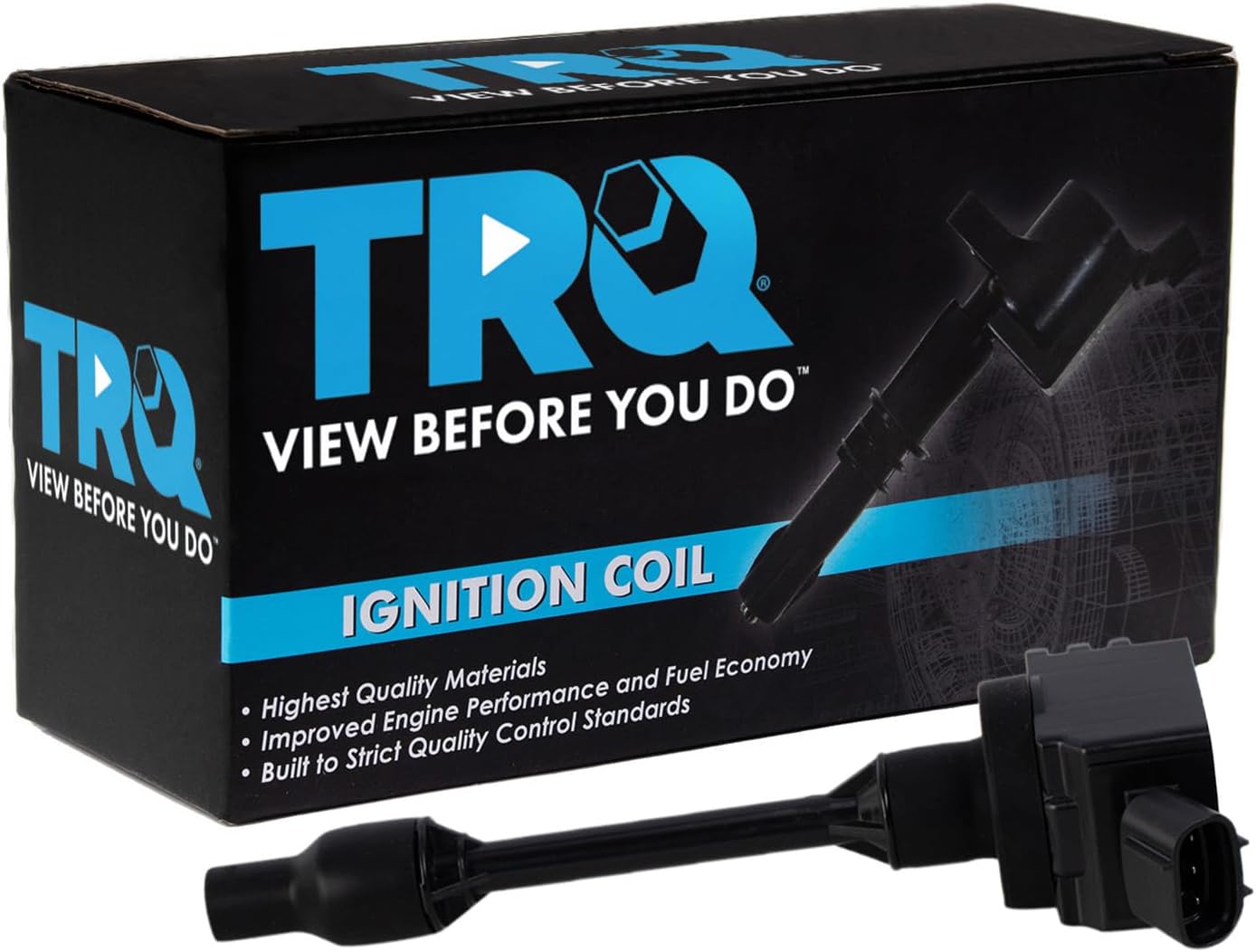 TRQ Ignition Coil Compatible with 2019 Lexus UX200 2018-2021 Toyota Camry 2019-2021 Corolla 2019-2020 RAV4