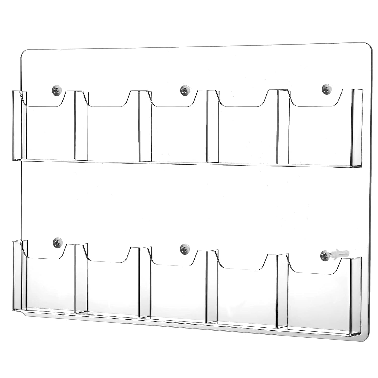 Eersida Acrylic Brochure Pamphlet Holder Brochure Display Stand