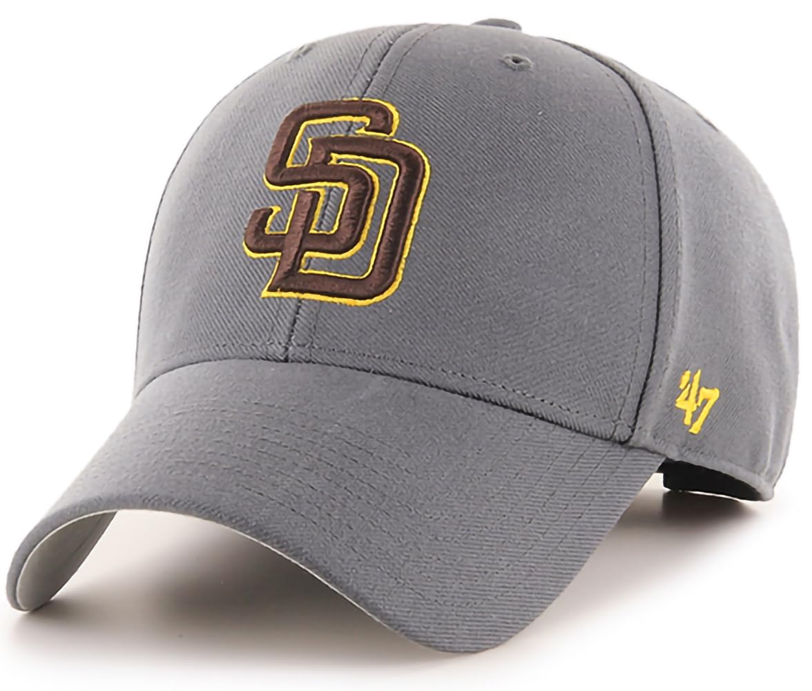 47MLB Alternate Primary Logo MVP Structure Adjustable Hat, Adult One Size Fits All