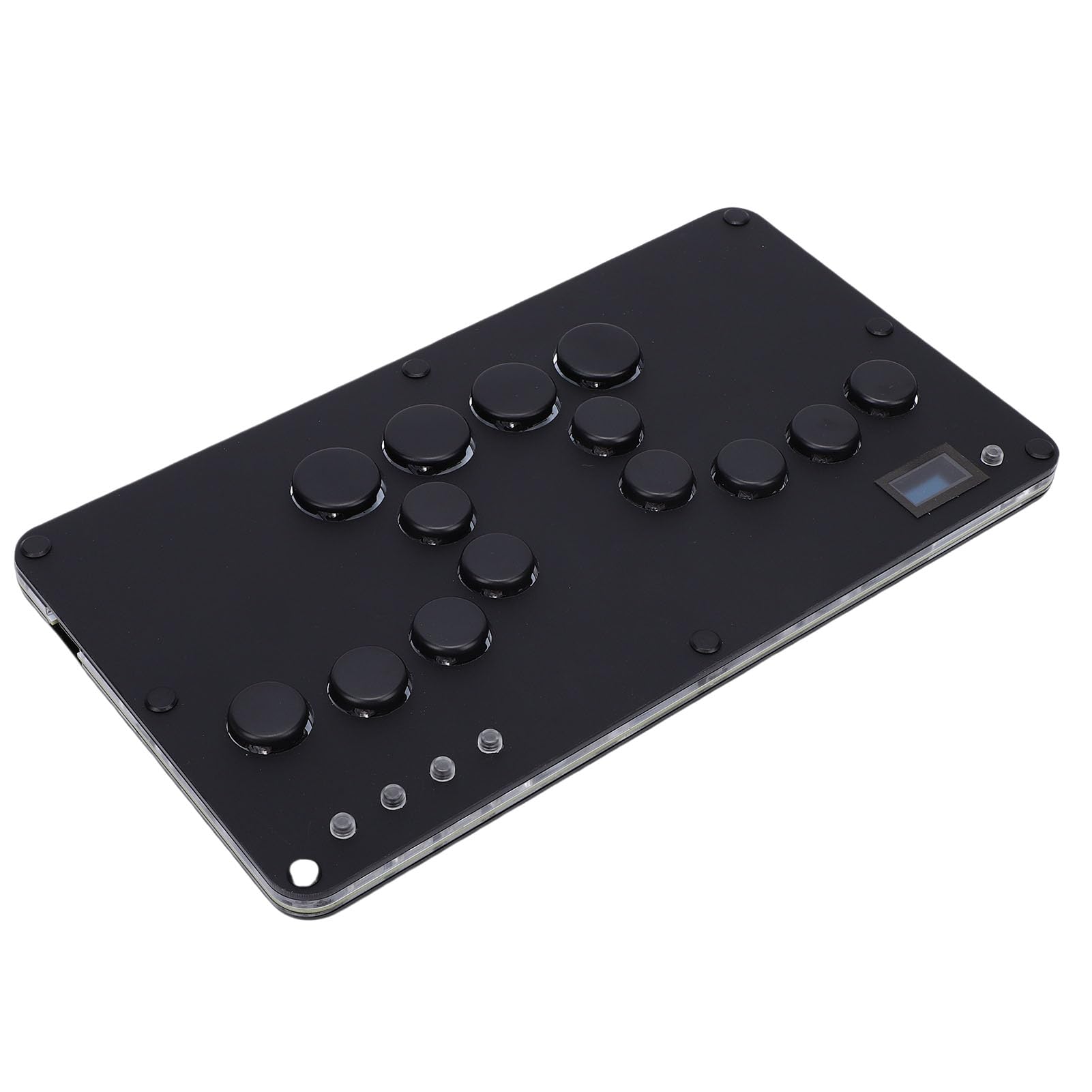 14-klawiszowa Klawiatura Mechaniczna, Oświetlenie RGB z możliwością Wymiany Podczas Pracy Klawiatura RapidTrigger z Opóźnieniem 1 Ms, do Gier Muzycznych OSU Dash Rhythm Gaming