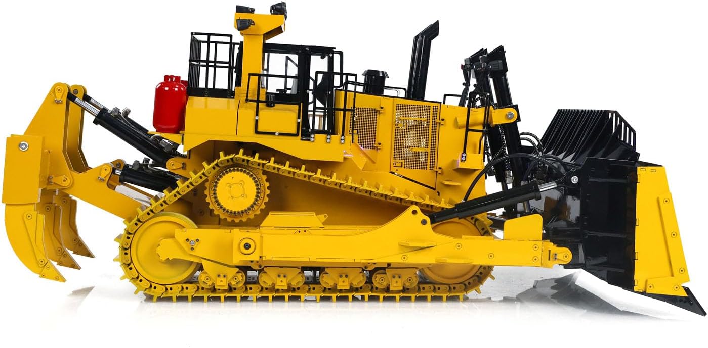 TOUCAN RC HOBBY US in Stock 1/14 Hydraulic RC Bulldozer Metal RTR Remote Control Dozers Model D11T Dozer