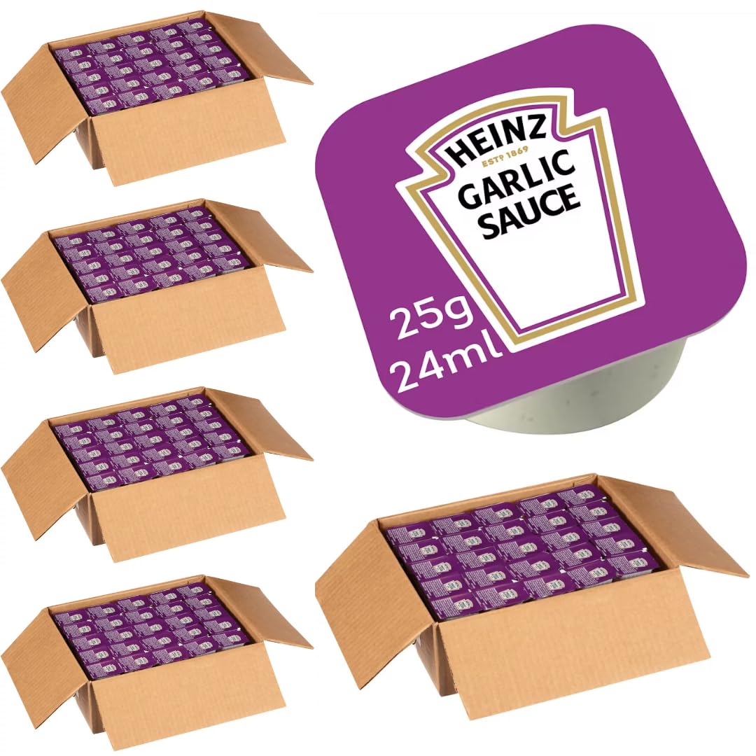 Heinz Curry Knoblauch Sauce 500 Portionen x 24 Mililiter + Pufai