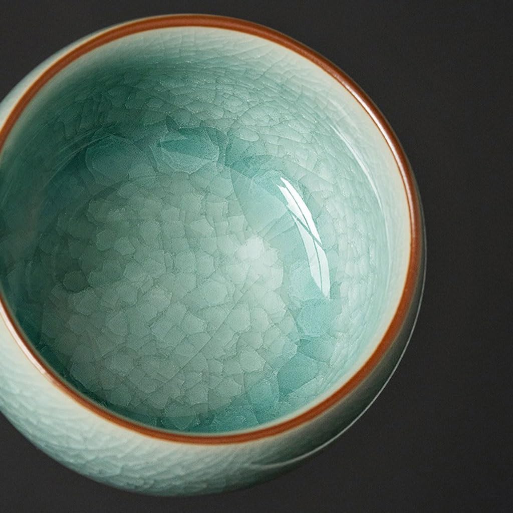 GSOUL Kungfu Tea cup Household Tea Cup Ceramic Host Single Home Drinking Personal Small Tea Cups