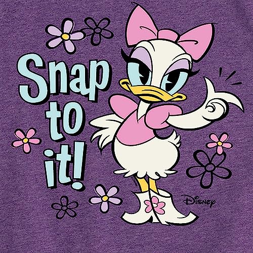 Disney Daisy Duck - Snap to It - Toddler & Youth Girls Short Sleeve Graphic T-Shirt3
