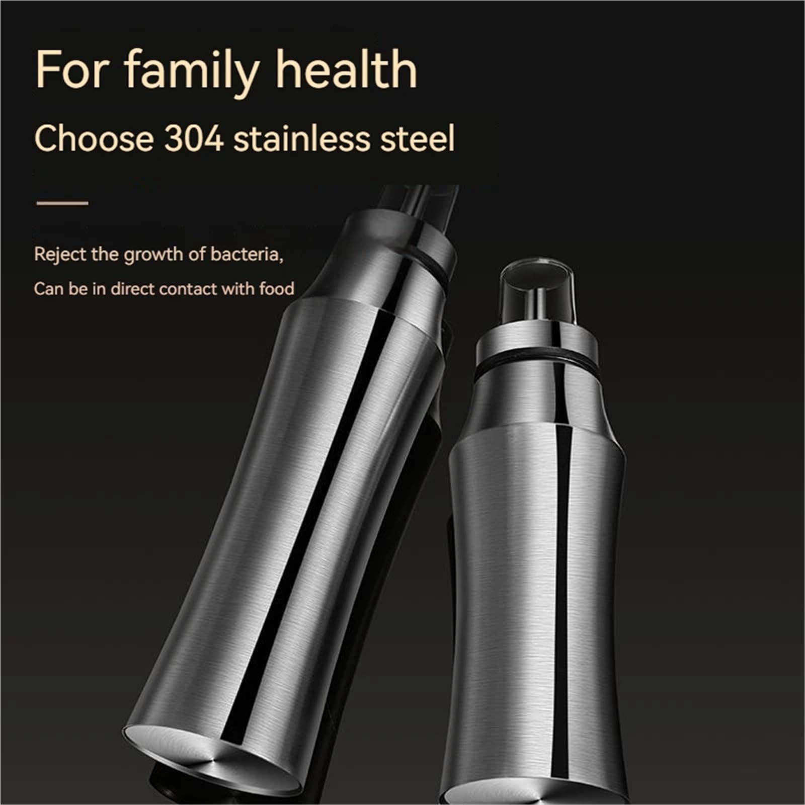 Oliera Acciaio Inox Barattolo for olio in acciaio inossidabile 304 a tenuta stagna for uso domestico con coperchio Tanica Hawksbill di grande capacità