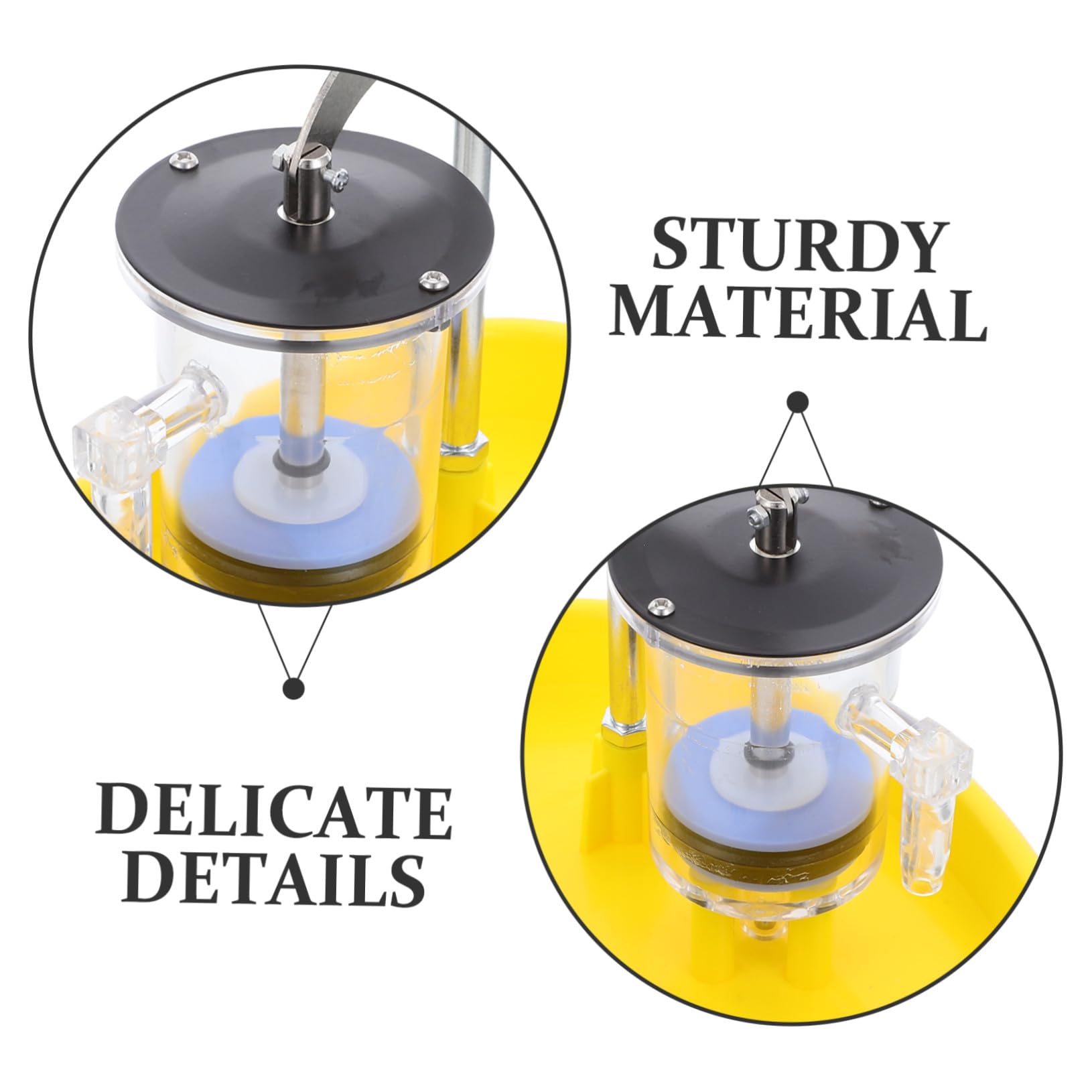 FRCOLOR Esperimento Pompa Idraulica Manuale Fisica Kit Scientifico per Didattica Giocattolo Educativo per Esplorazione Pratica Strumento per Classi e Laboratorio