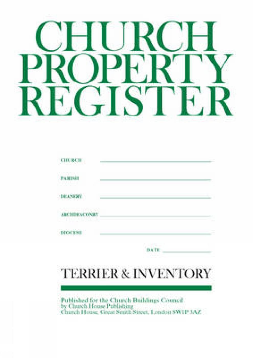 Church Property Register (Pages Only)