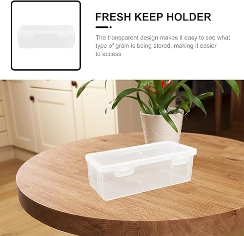 Miniatura 8 de Luxshiny Caja de almacenamiento de pan de 3 piezas para encimera de cocina, soporte para condimentos, tostadas selladas, organizador hermético para