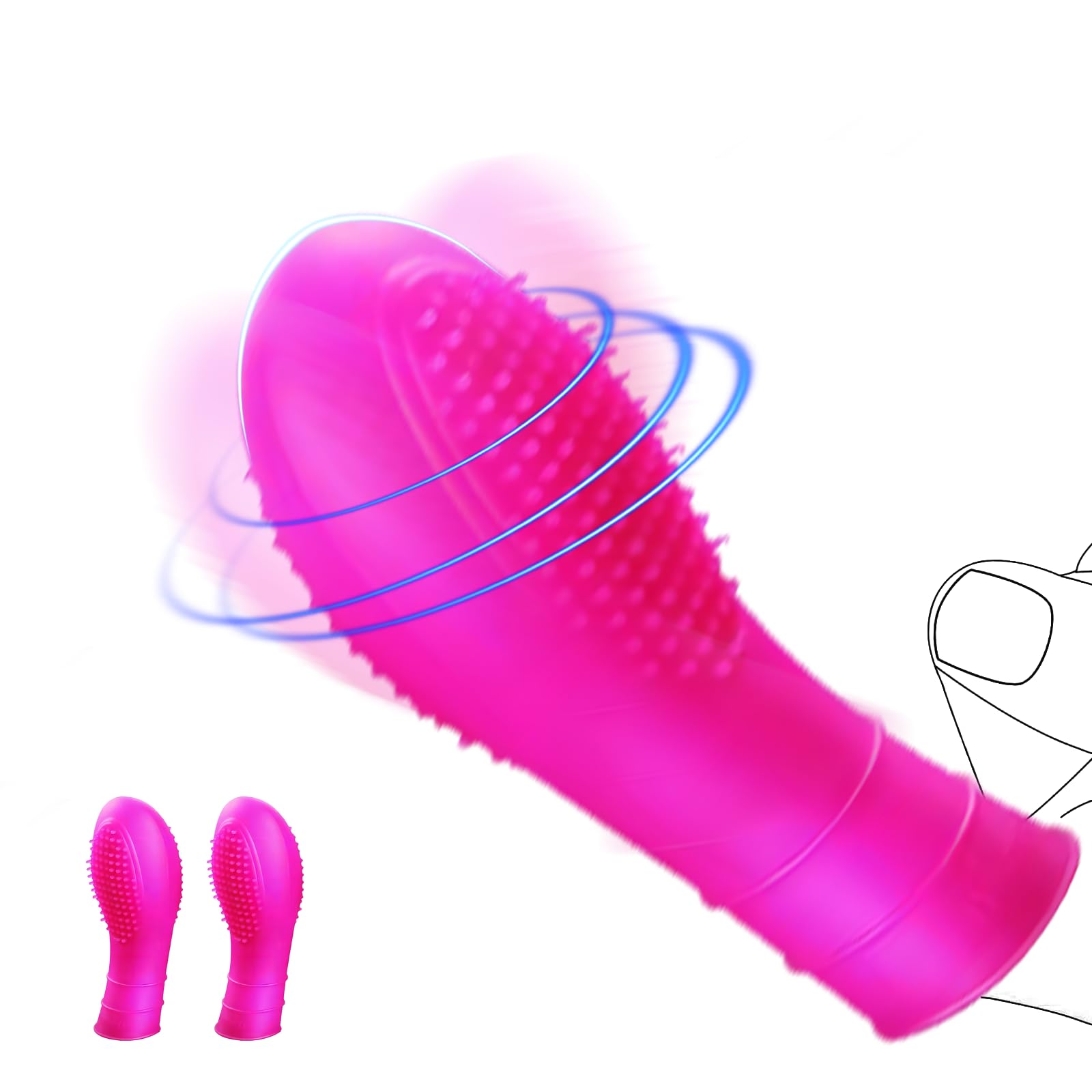 Amazon.com: Finger Condoms,Adult Finger Sleeves Vibrator Accessories,  Masturbation Sleeve G-Spot Clitoral Vagina Anal Nipple Stimulation, Sex  Accessories Anal Sex Toys for Adults Women Men Couples Foreplay, 2Pcs :  Health & Household
