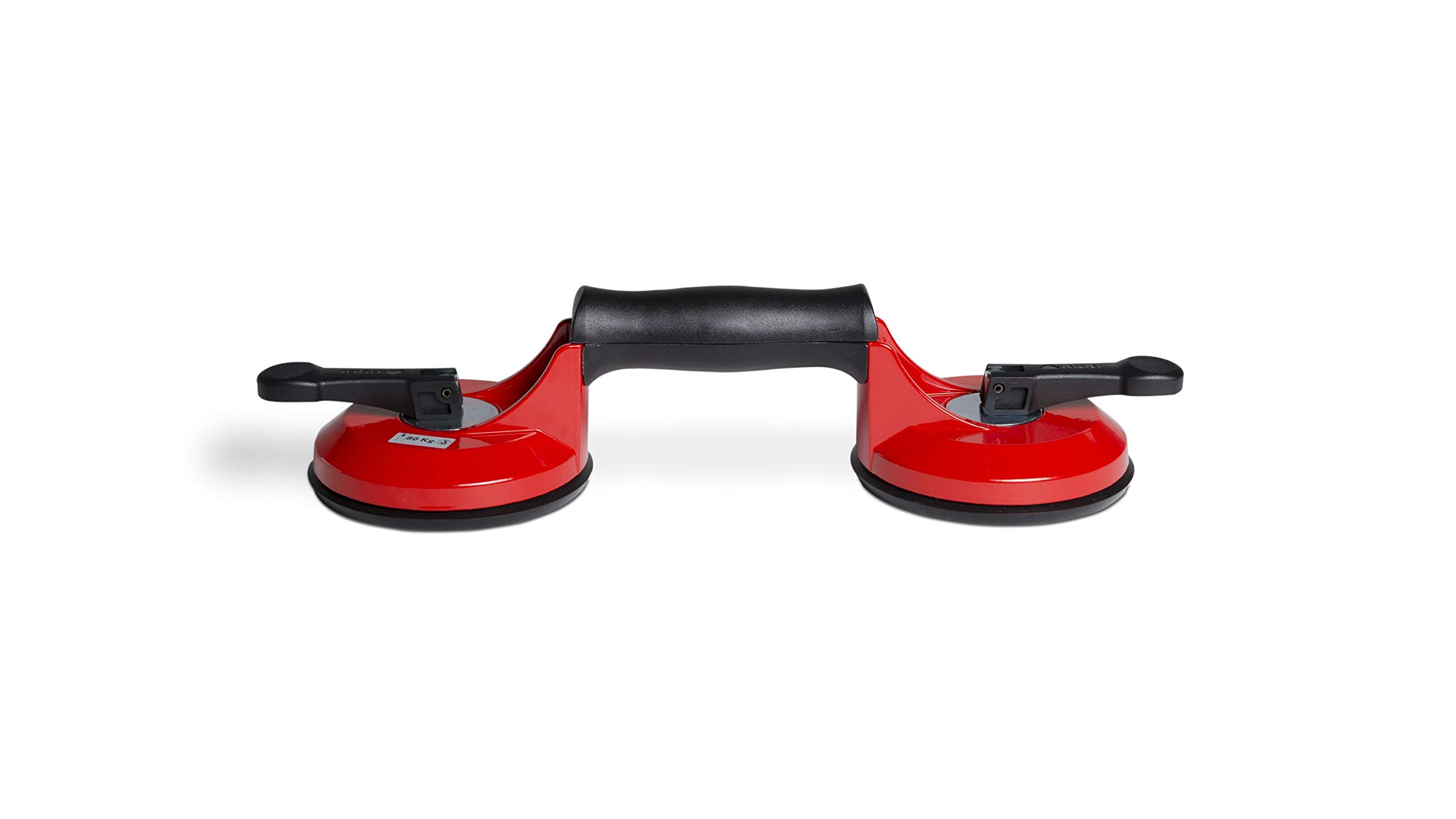 Ventosa Doble Hasta 80KgCarga Cuerpo Aluminio 66900 Rubi