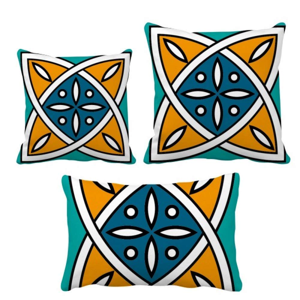 Coussin géométrie abstraite de salon ensemble avec insert deco maison