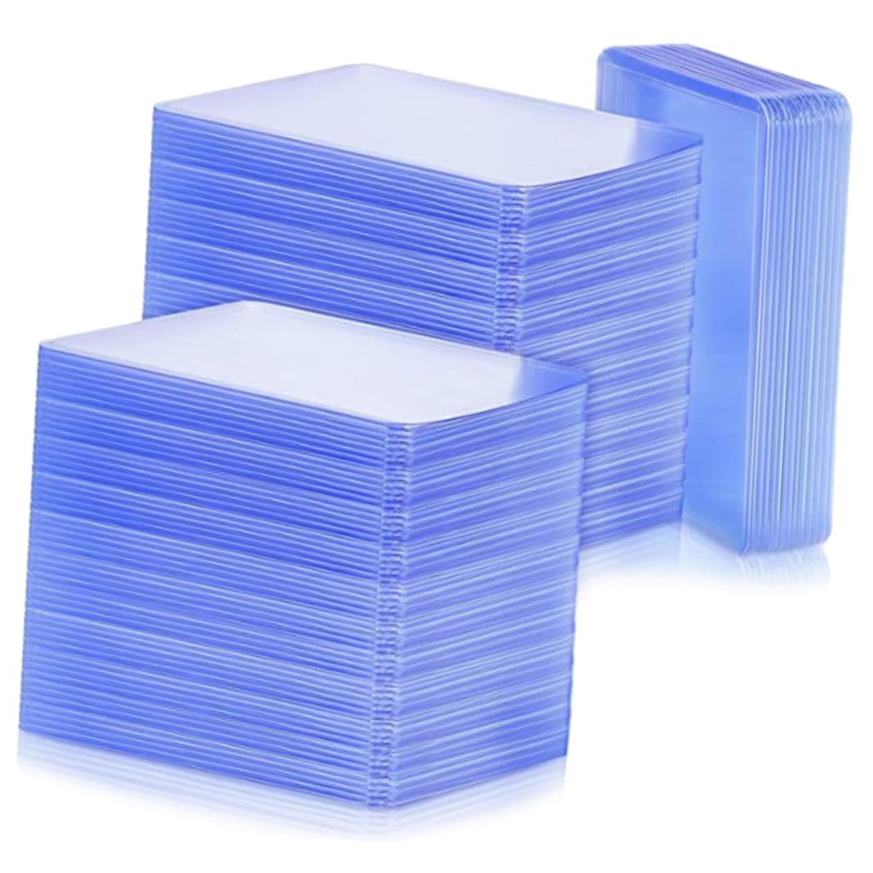 NOLITOY 100stücke Kartenhalter für Spielkarten Transparente Kartenhüllen Kratzfeste Schutzhüllen für Sammelkarten aus Hochwertigem Pvc-material Wiederverwendbar und Langlebig