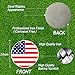 FINGER TEN Golf Ball Marker with Hat Clip Markers Assorted Patterns Value Gift Set Mark Golf Divot Tool Accessories for Men Women Kids (American Flag)