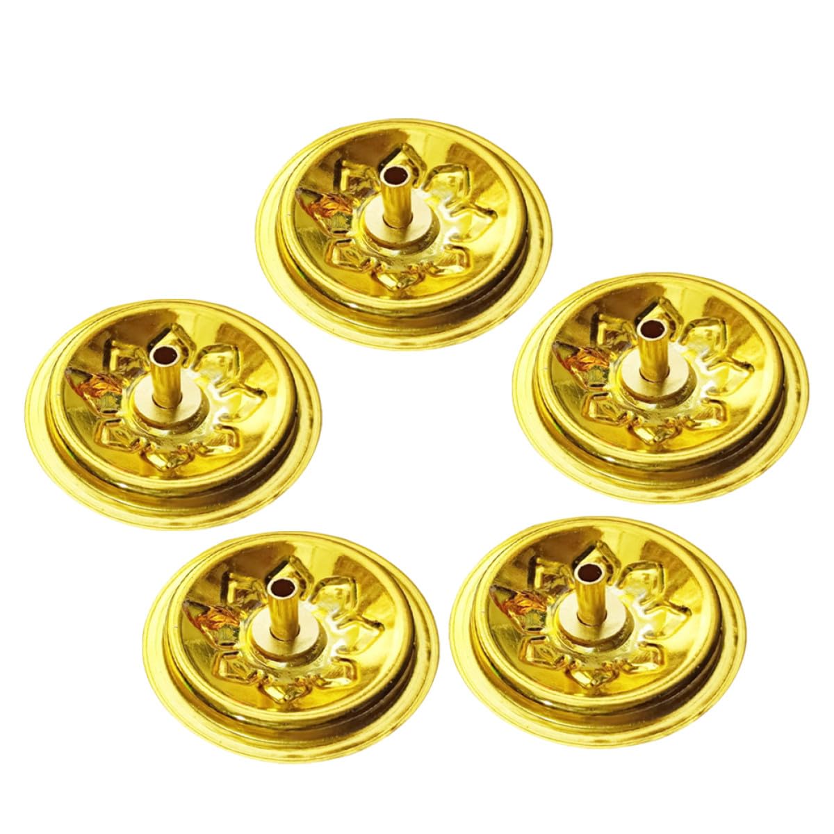 Support flottant pour mèches de lampes à huile lot de 5 pour rituels et fêtes de fin d'année