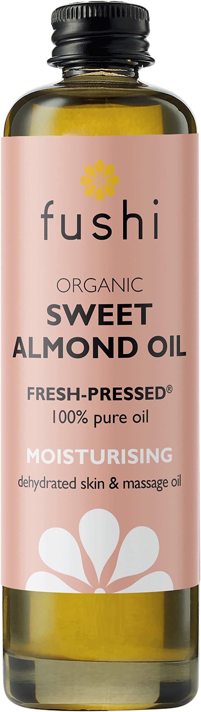 โ Sweet Golden Almond Organic Oil 100 ml | Fresh-Pressed | Best for Dull Skin, Dry Hands, Skin Cleansing, Sensitive Skin|Ethical & Vegan Society Approved|Manufactured in the UK