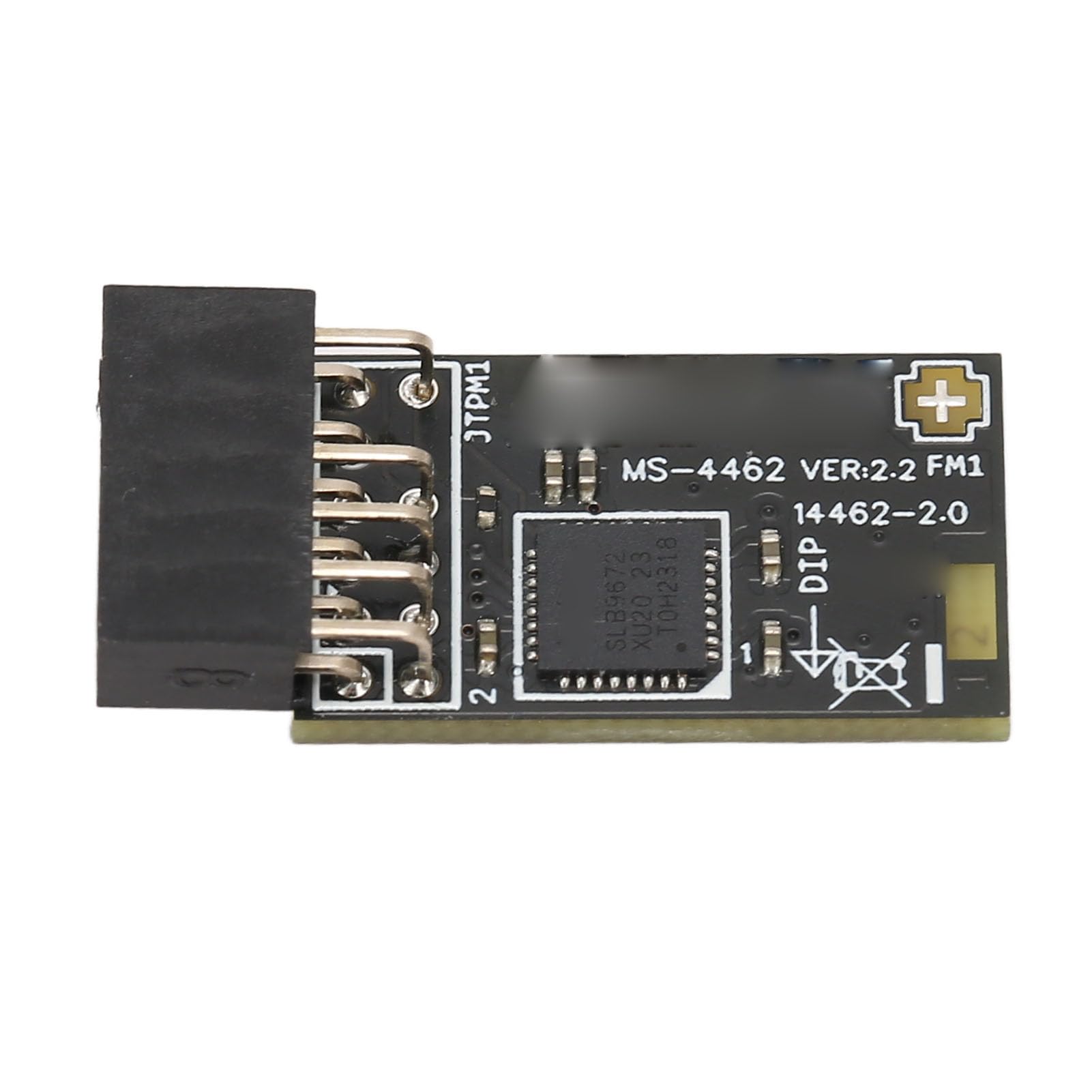 Modulo TPM 2.0 SPI A 12 Pin Con Chip SLB9665 – Compatibile Con Schede Madri Per Windows 10/11, Aggiornamento Sicurezza PC - 2