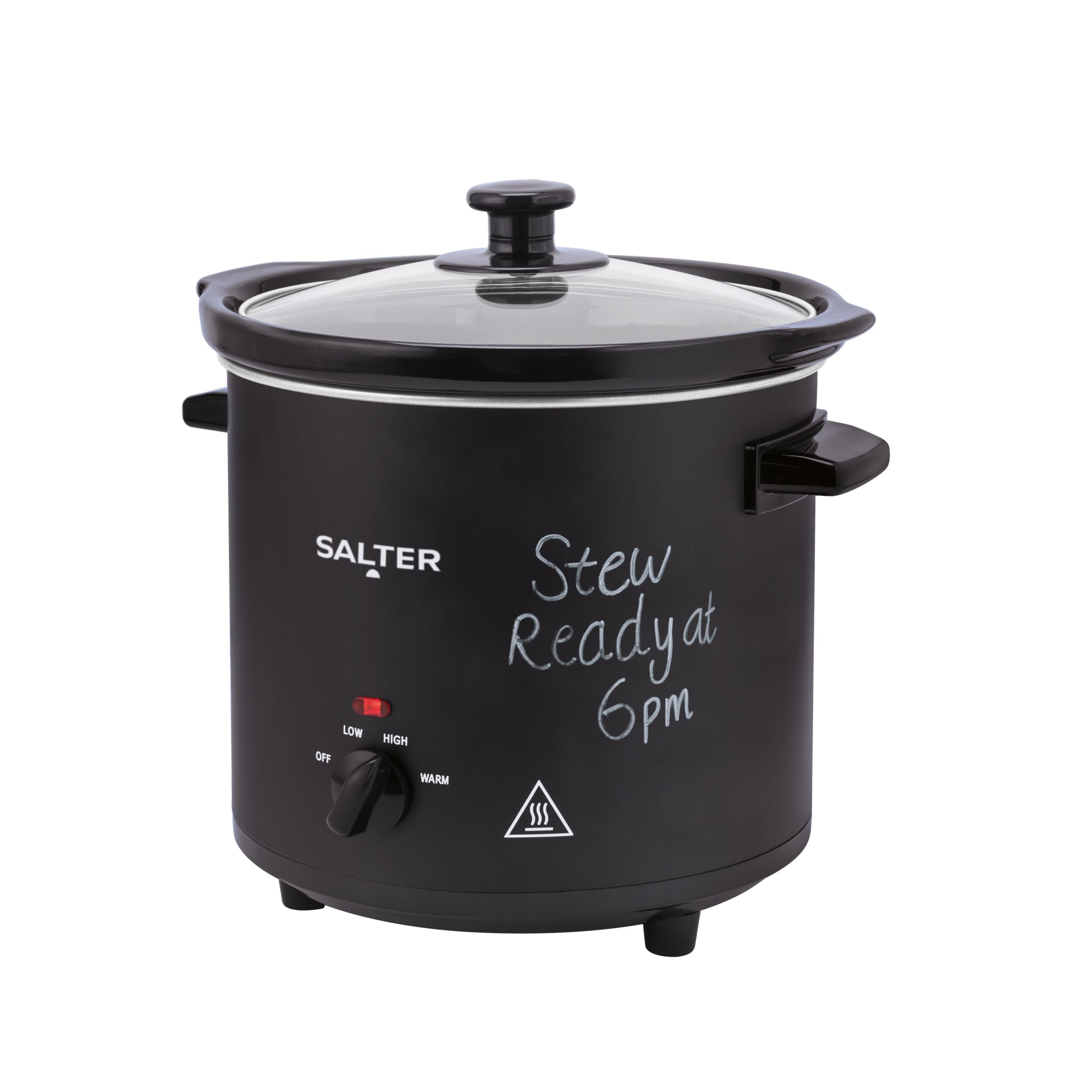 Salter Chalkboard Slow Cooker 3.5 L, Electric, 3 Heat Settings