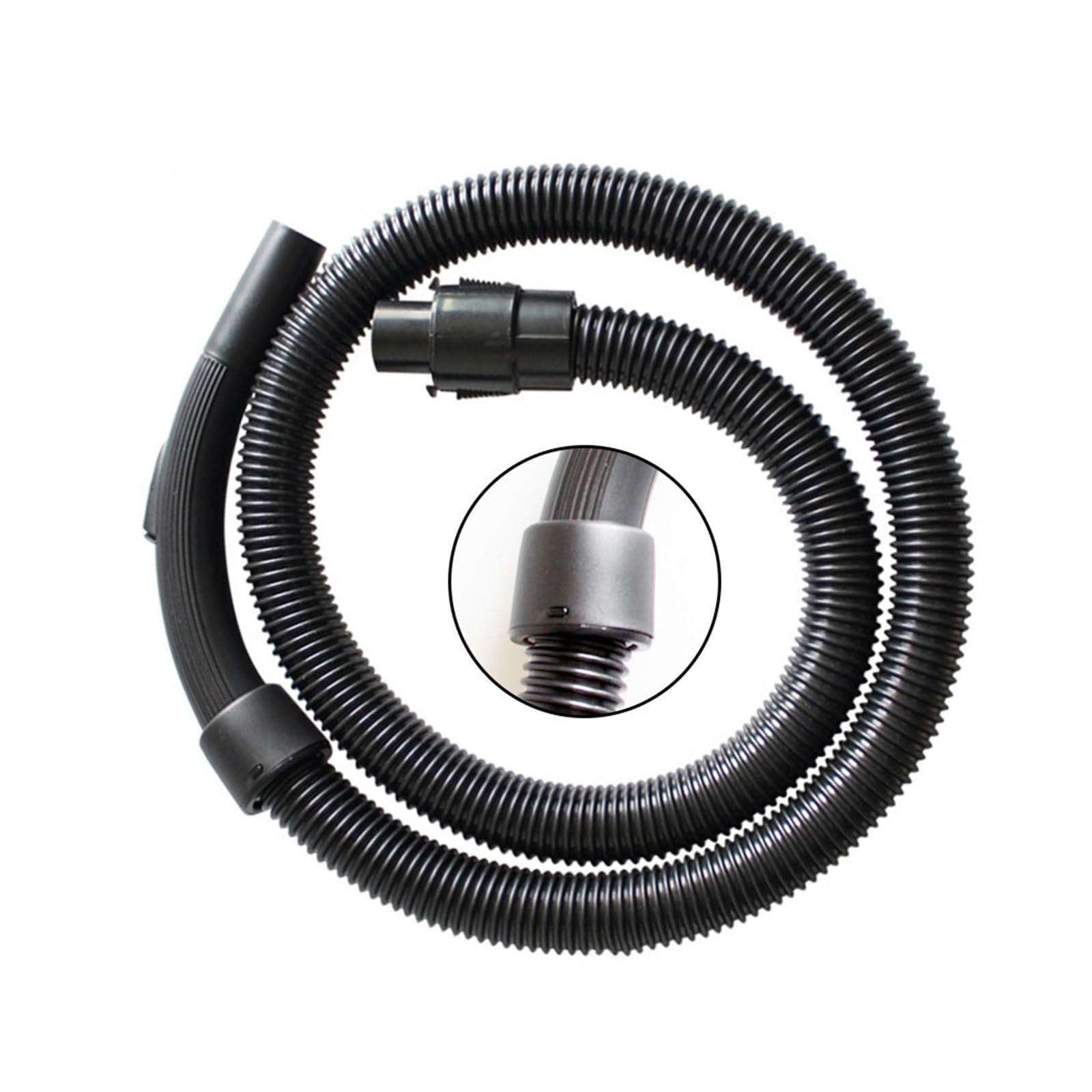 Eezii 400W Vacuum Cleaner Hose,Compatible Formidea， Qw12t-05F 05E 607 608, 1.85M Long Replacement Pipe 32Mm Id 39Mm Od For Home Cleaning