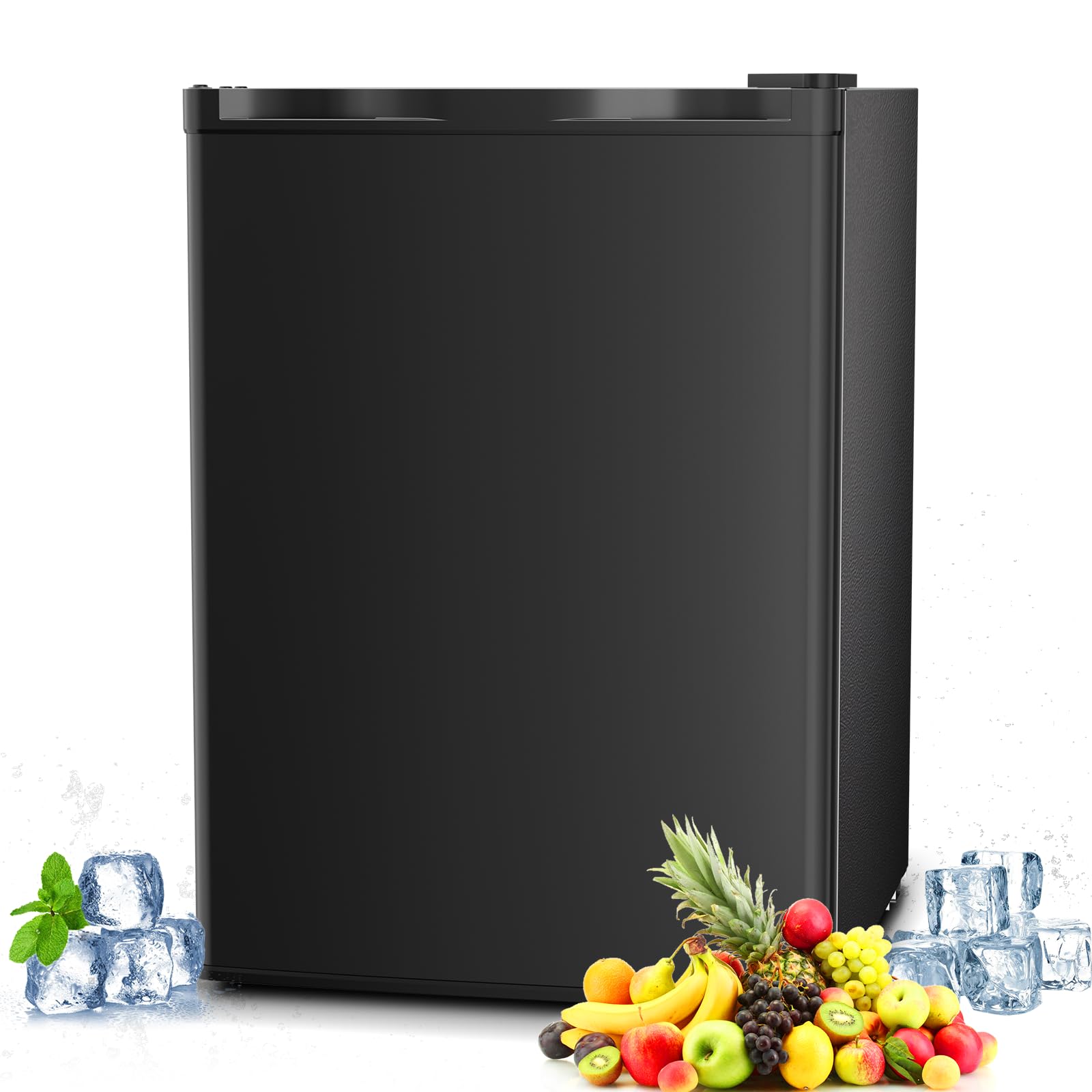 Antarctic Star 2.6 Cu.Ft. Mini Fridge with Freezer