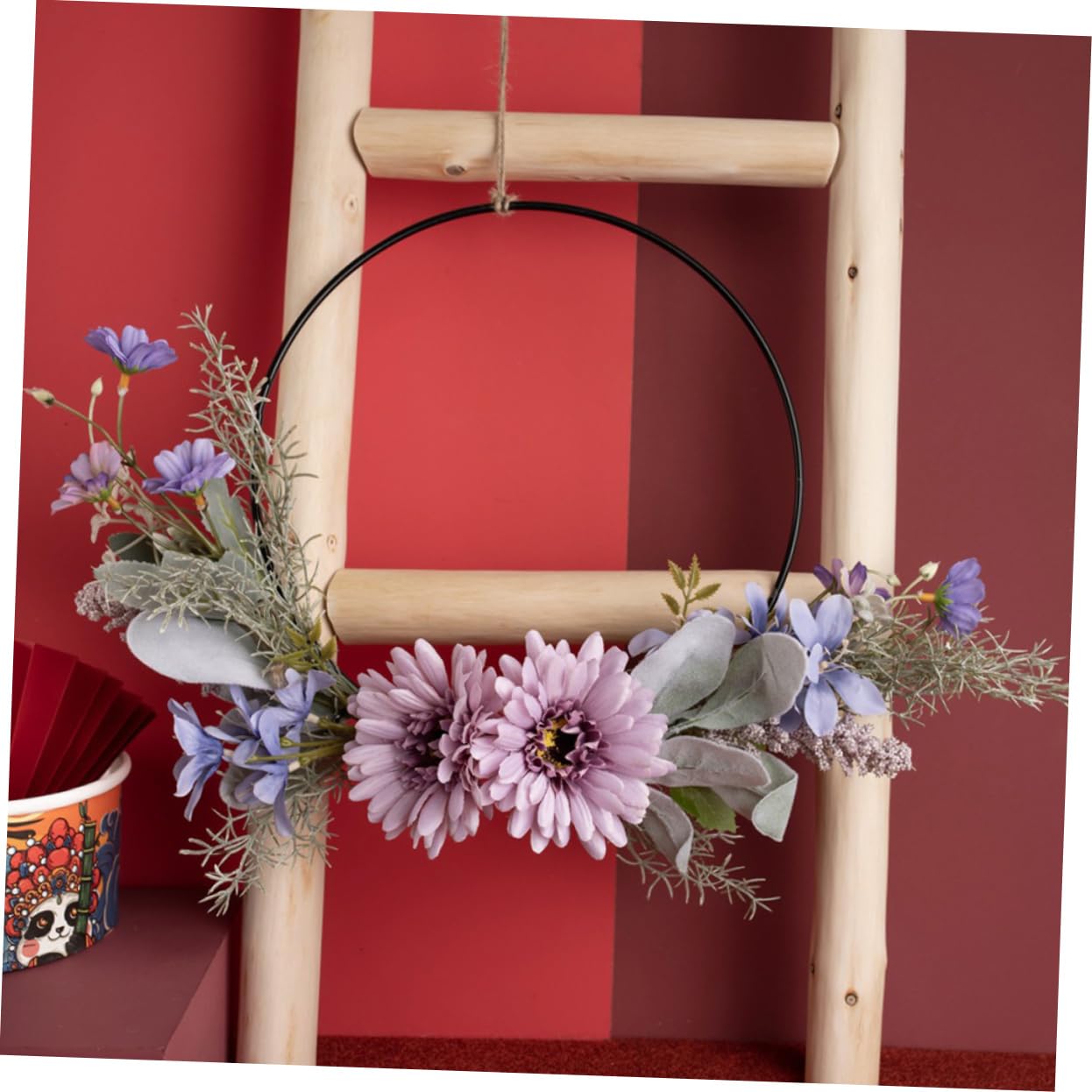 STOBAZA 3stücke Kreativer Türkranz Aus Künstlichen Blumen Für Hochzeiten Und Festlichkeiten Detailreich Und Realistisch Für Eingänge Und Wohnräume Dekorativ