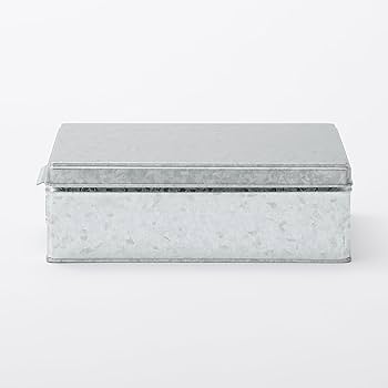 Amazon｜無印良品 トタンボックス ・小 高さ8．5cmタイプ