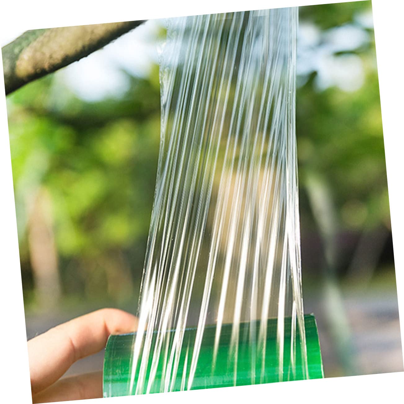 4 Rollen PVC Veredelungsband für Obstbäume Selbstklebend und Dehnbar Grün für Veredelung im Garten