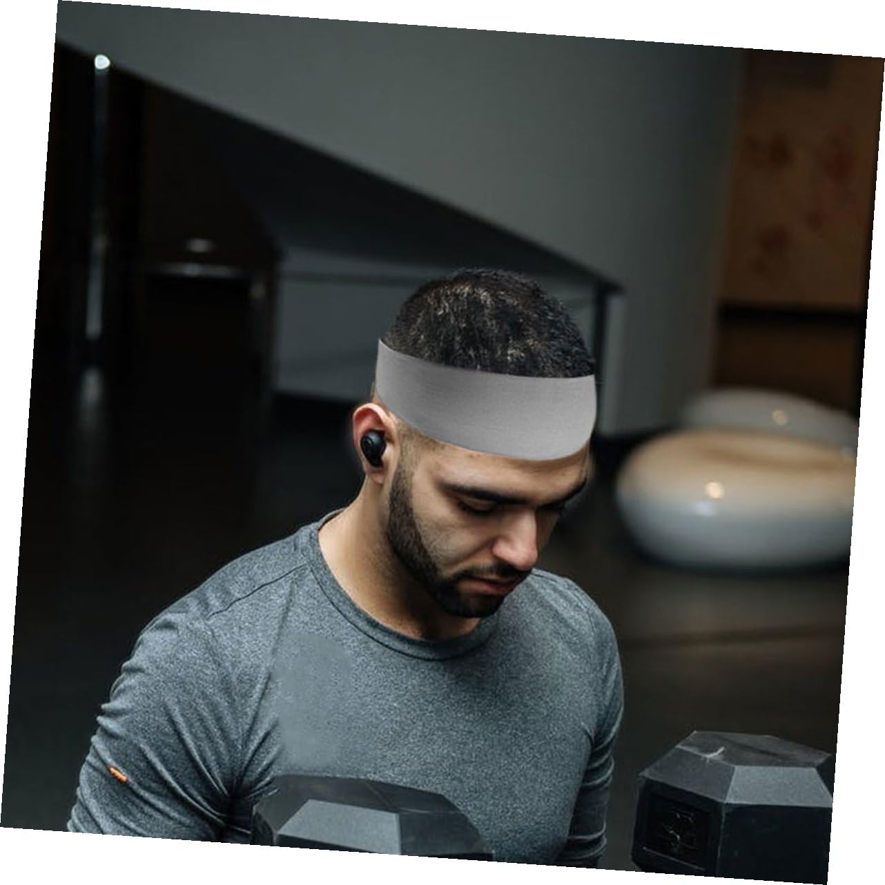 UKCOCO Sombreros Deportivos Diademas Atléticas Cintas para El Pelo Deportes Correr Banda para El Sudor Banda para La Cabeza Diadema Transpirable Diadema Elástica Venda