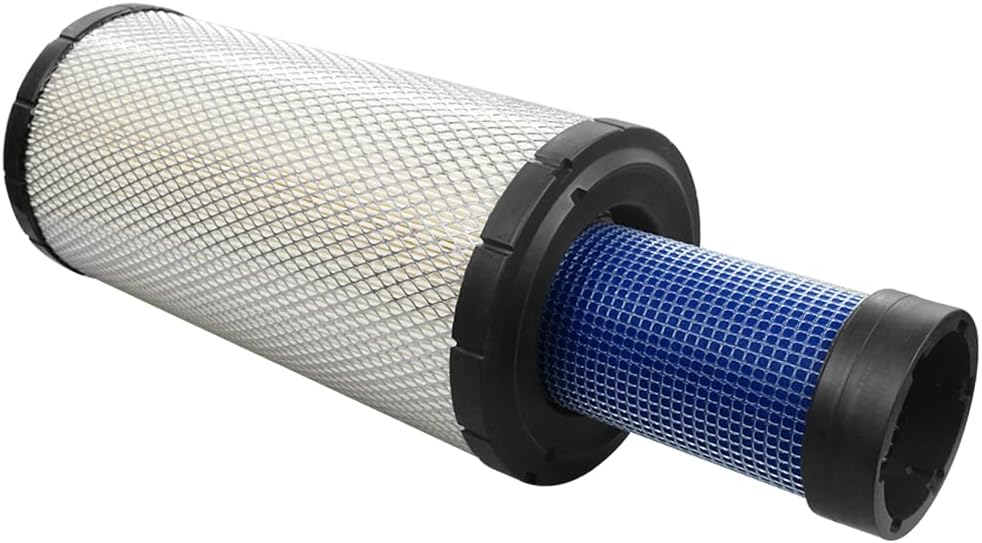 P828889-P829333 Air Filters Set 110-6326 -110-6331 46562-46569 AT171853-AT171854 222421A1-222422A1 RS3544-RS3545 Compatible with Donaldson, Caterpillar Cat Backhoe, Wix, Case and Baldwin