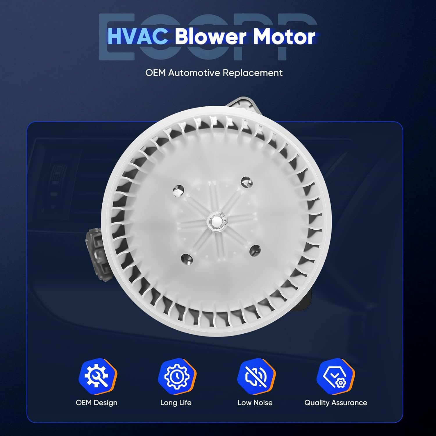 ECCPP Blower Motor Fit for 2010-2018 Subaru Outback/Subaru Legacy, 2008-2015 Cadillac CTS, 2007-2011 Cadillac STS, 07-2010 Toyota Sienna, 2007 2008 2009 Lexus RX350/Cadillac SRX, 2006 Lexus RX330 HVAC