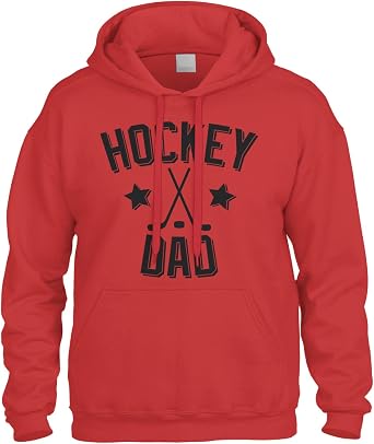 Cybertela Fathers Day Hockey Dad Sports Sweatshirt Hoodie Hoody