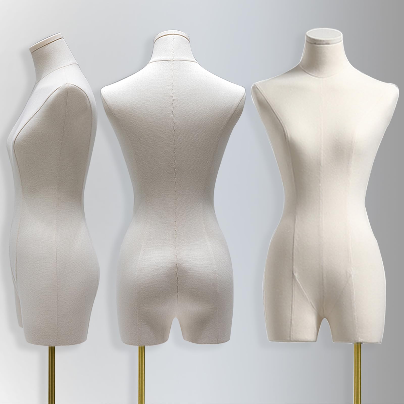 Schaufensterpuppe Damen Höhenverstellbar - Schneiderbüste Mit Metallbasis