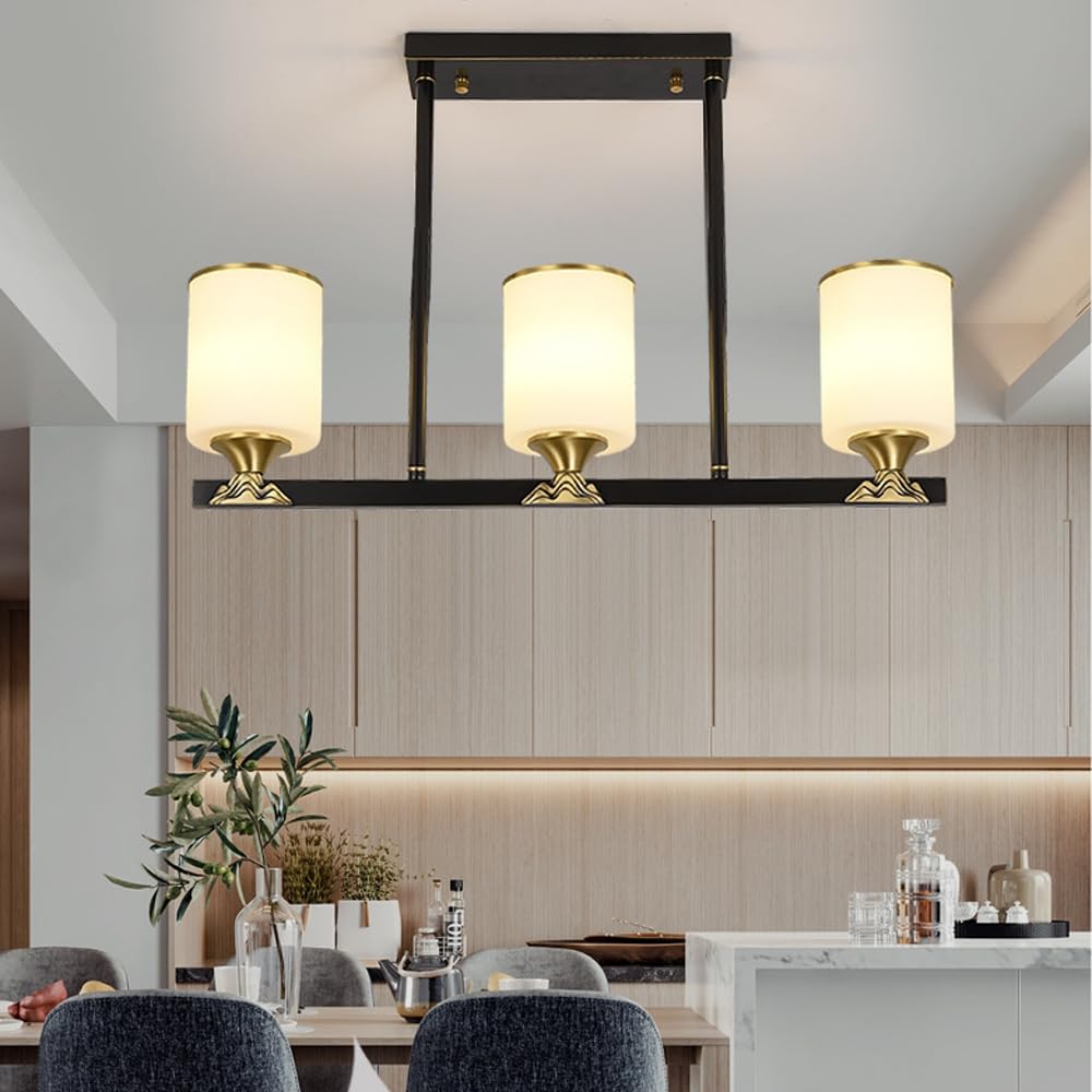 Luminaire Suspendu 3/6 lumières avec abat-jour réglable en hauteur
