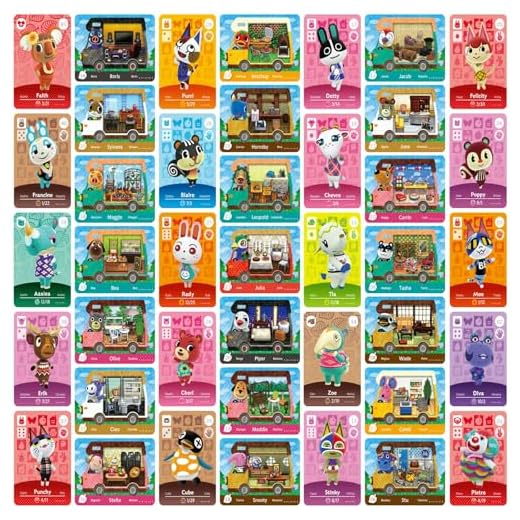 41-Piece NFC Animal Cards Set
