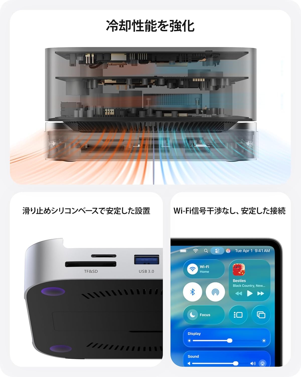 Amazon.co.jp: 【アップグレード版】Stouchi Mac mini M4 ドック SSD