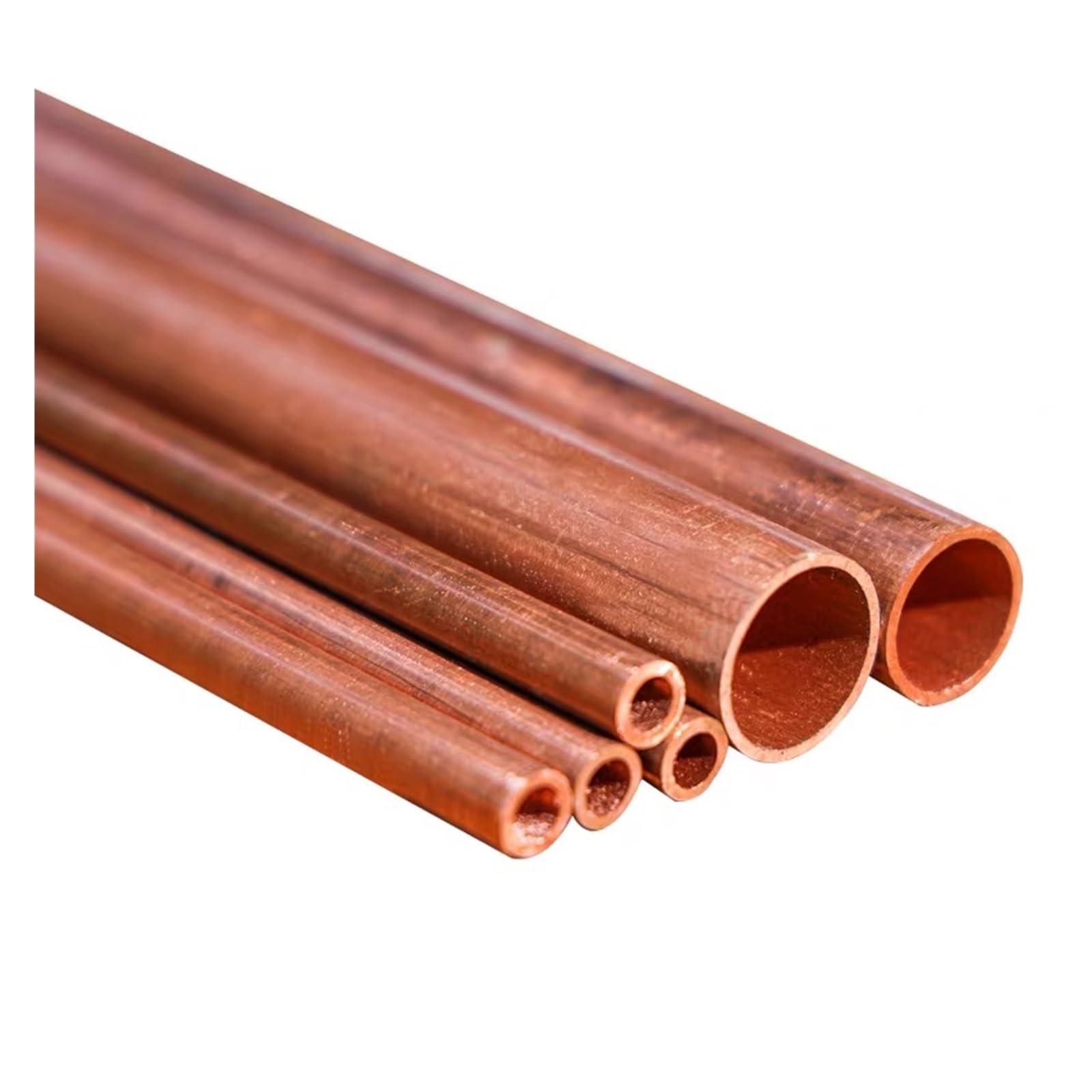 Longitud del tubo de cobre de la tubería recta del calibre grande T2 45-159m m OD 100m m(OD70 ID65mm)